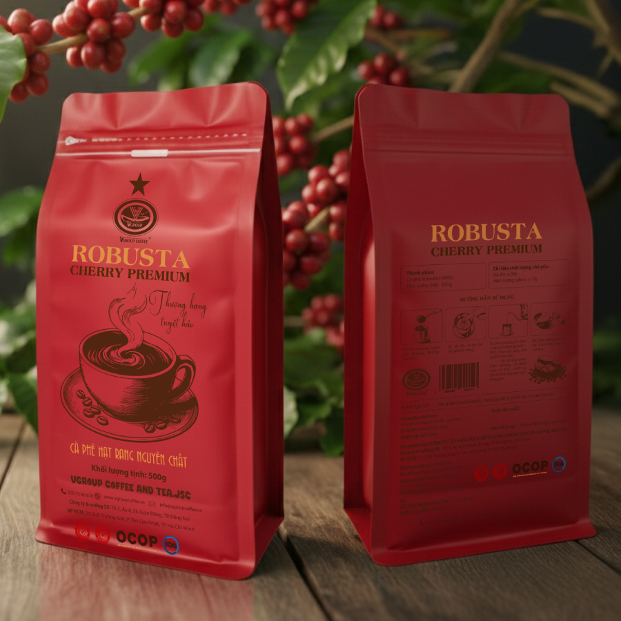 Cà phê ROBUSTA PREMIUM - 500 g